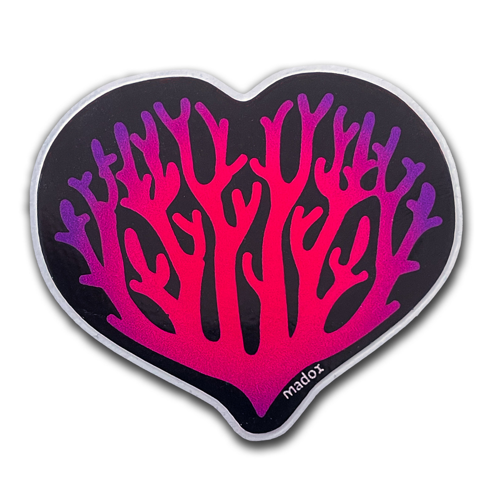 Sticker Corazón Reef
